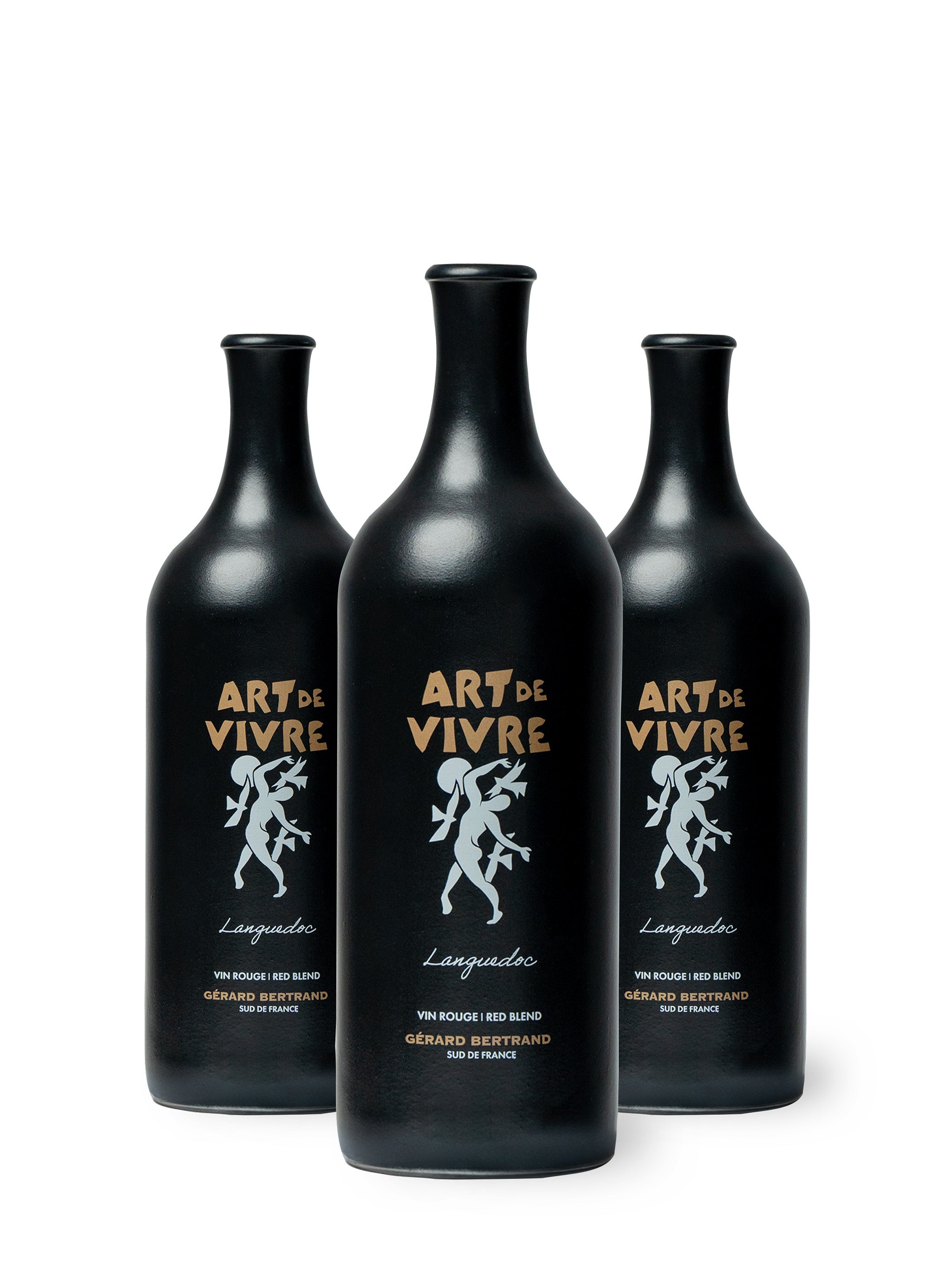Art de Vivre vin rouge languedoc 2021 Lot 3 Bouteilles 75cl