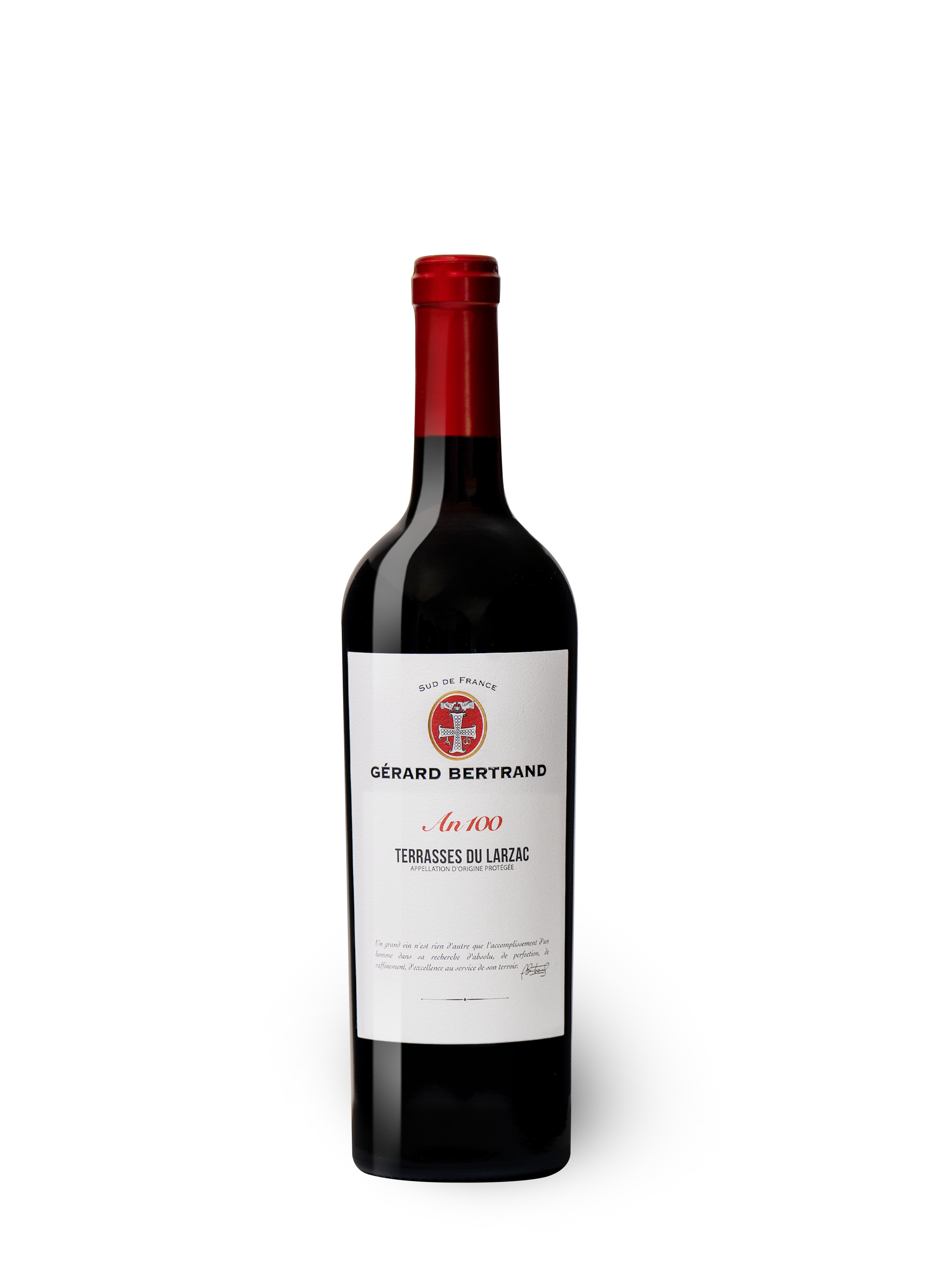 Héritage "An 100" Terrasses du Larzac 2021 75cl - Gérard Bertrand