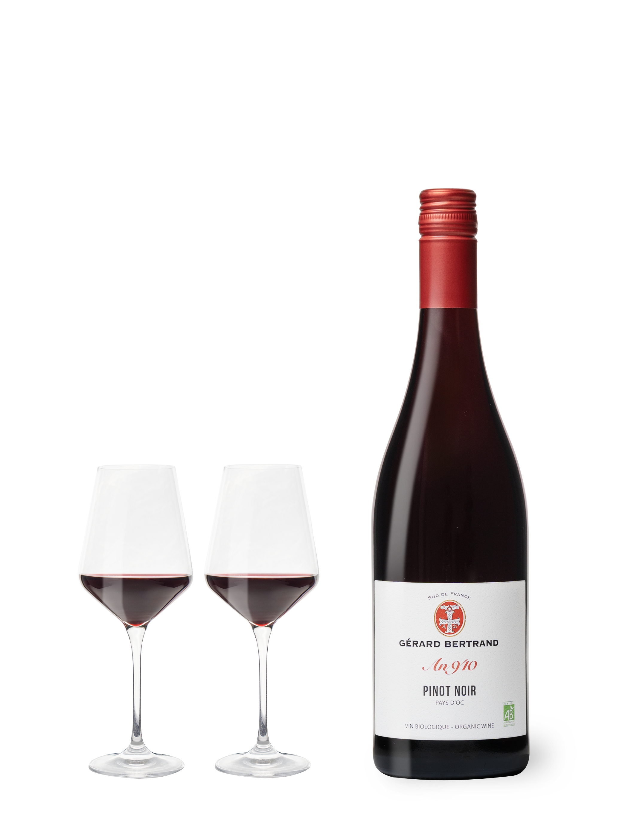 Héritage "An 940" Pinot Noir 2023 75cl Bio - Gérard Bertrand