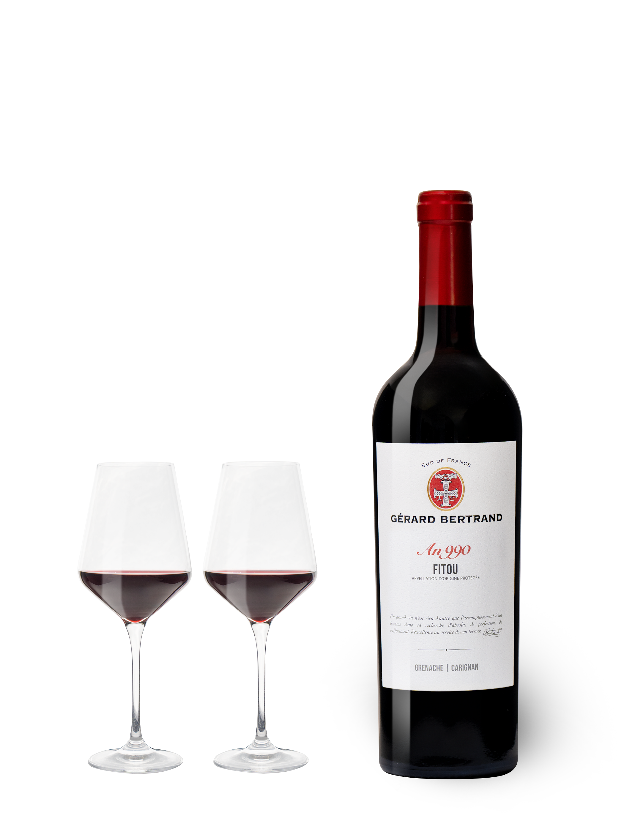 Héritage "An 990" rouge Fitou 2023 75cl - Gérard Bertrand