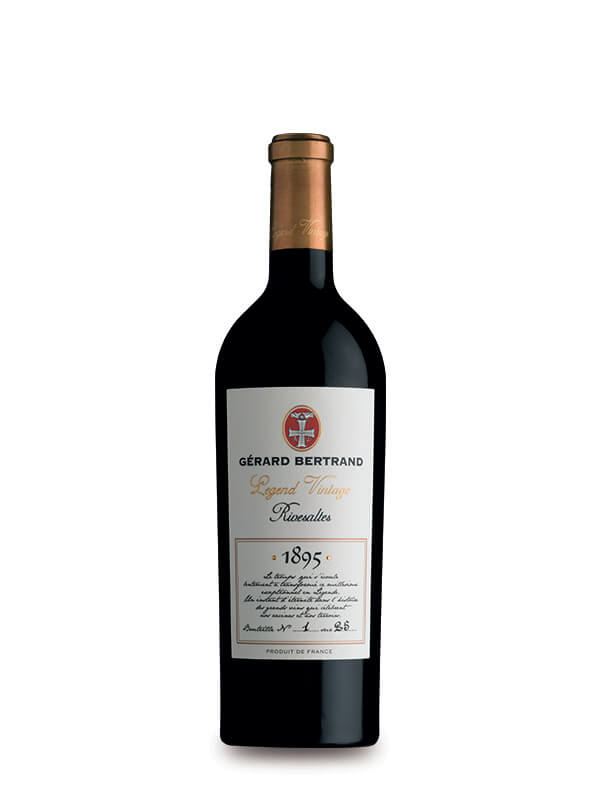 Legend Vintage Vins Doux Naturels 1895 Rivesaltes 75cl - Gérard Bertrand