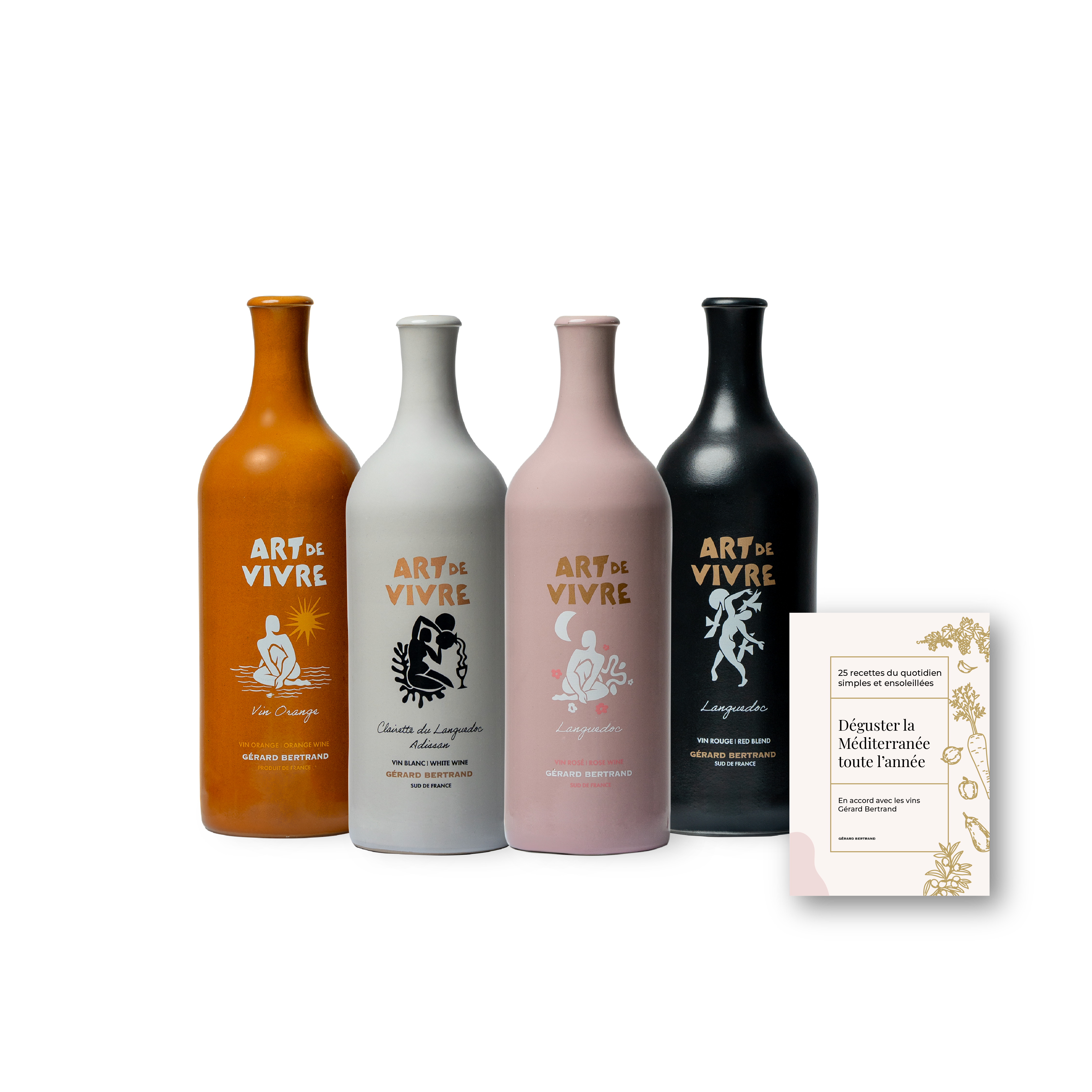 Coffret Art de Vivre et un ebook de recettes méditerranéennes offert - Gérard Bertrand