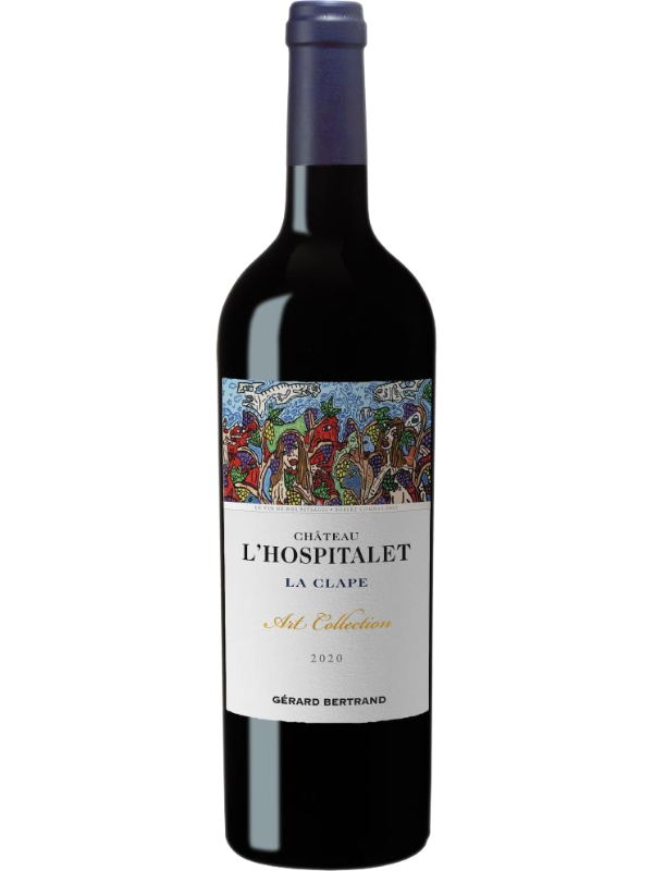CHÂTEAU L’HOSPITALET ART COLLECTION 75cl 2020 -  « LE VIN DE NOS PAYSAGES » ROBERT COMBAS - Gérard Bertrand