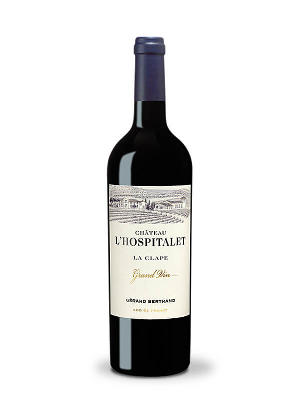 Château l'Hospitalet Grand Vin Rotwein AOP La Clape 2023, 6 Flaschen à 75 cl