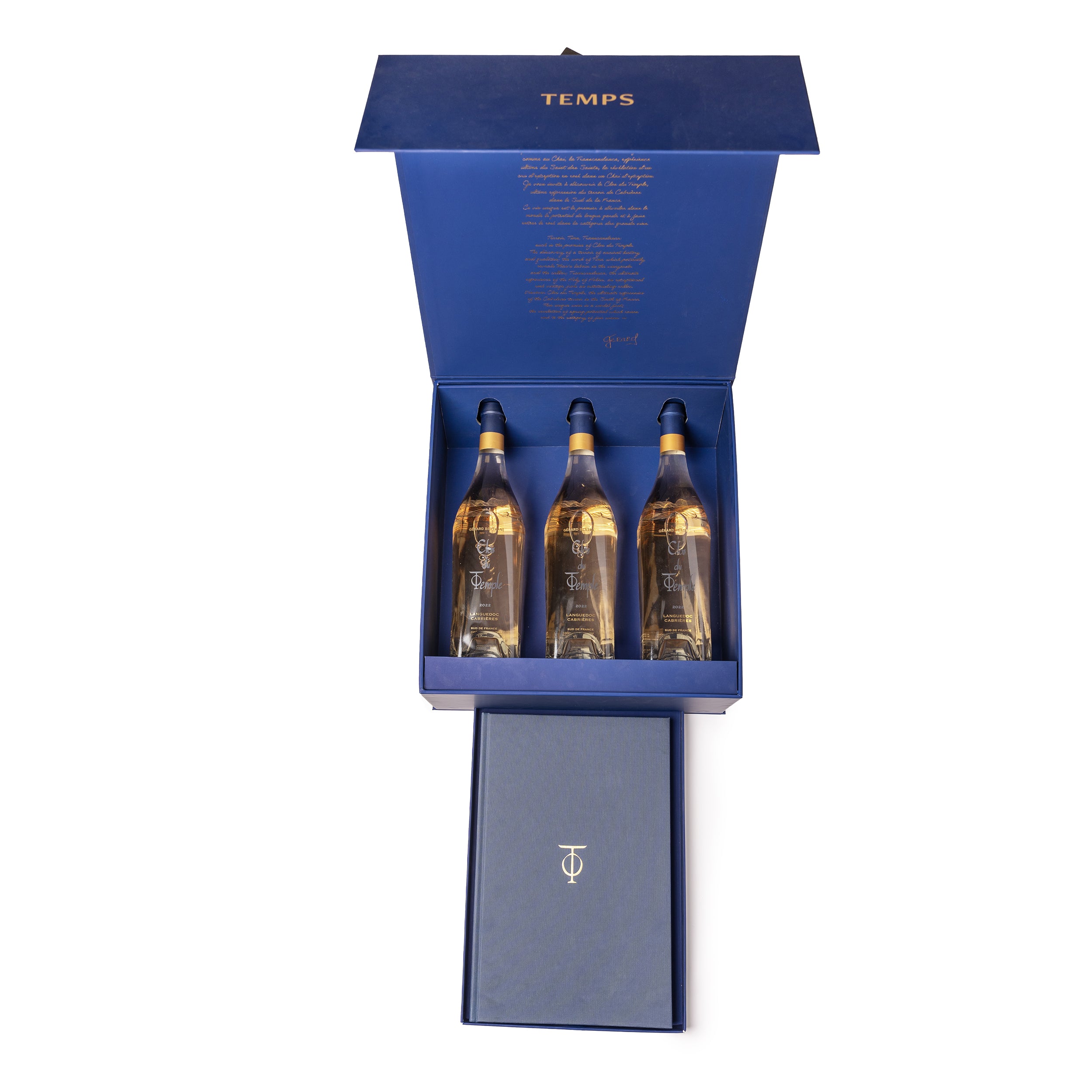 Coffret Édition Limitée Verticale 3 Millésimes Clos du Temple - Gérard Bertrand