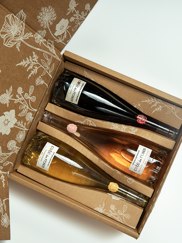 Coffret Cote des Roses rosé, Rouge léger et Sauvignon Blanc - Gérard Bertrand