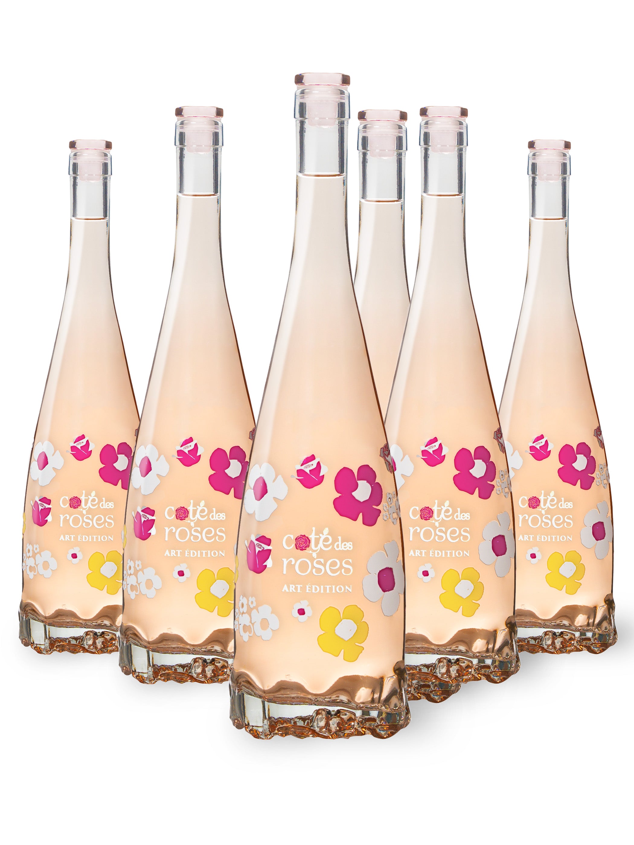 Cote des Roses Art Édition rosé 2023 Lot 6 Bouteilles 75cl - Gérard Bertrand