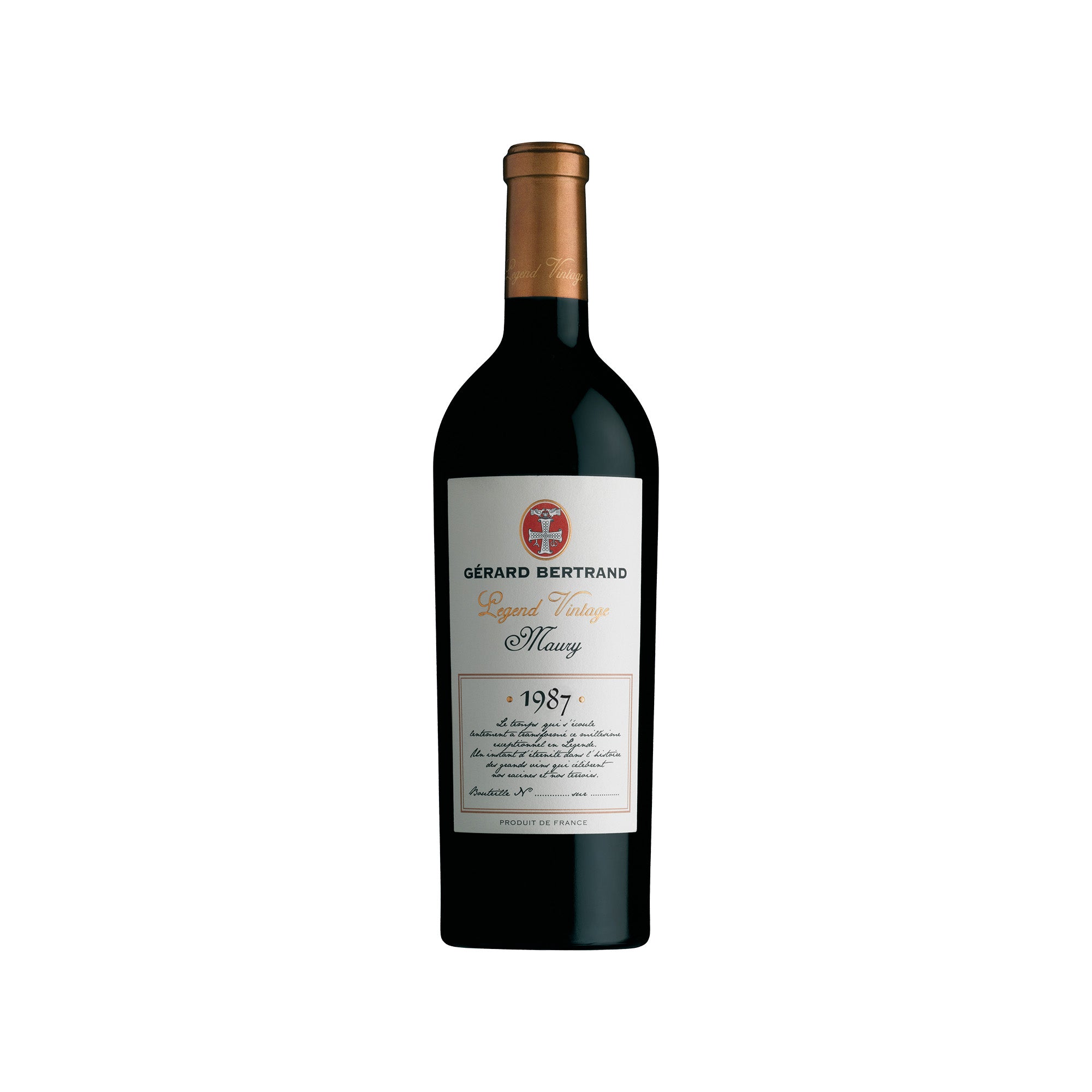 Legend Vintage Natürlicher süßer Wein 1987 Maury