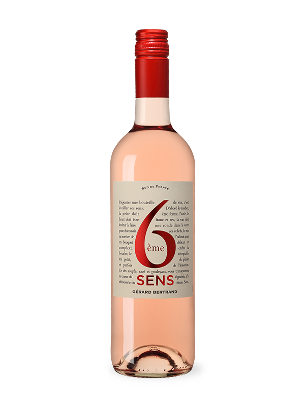 6ème sens vin rosé bio 2024 75cl - Gérard Bertrand