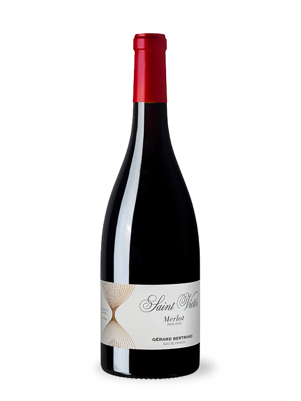 Cuvée saint Victor Merlot 2021 vin rouge - Gérard Bertrand