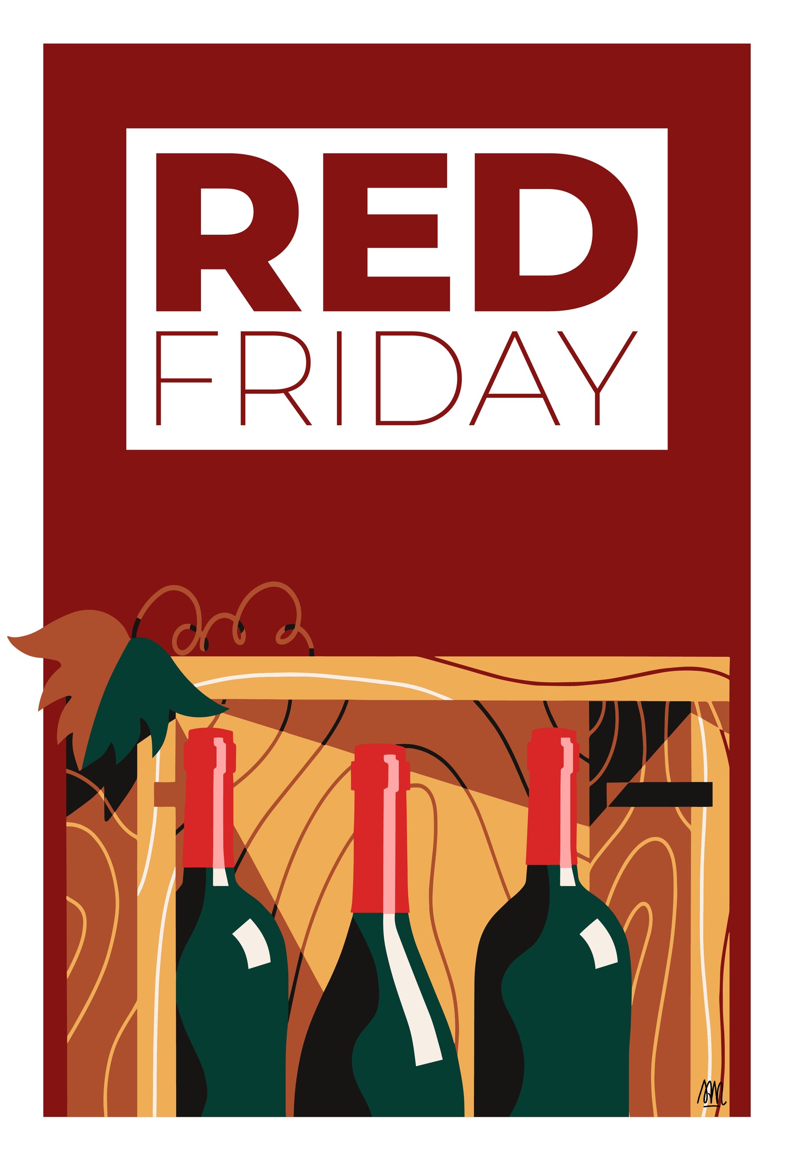 Red Friday Blackfriday coffret vin rouge gérard bertrand