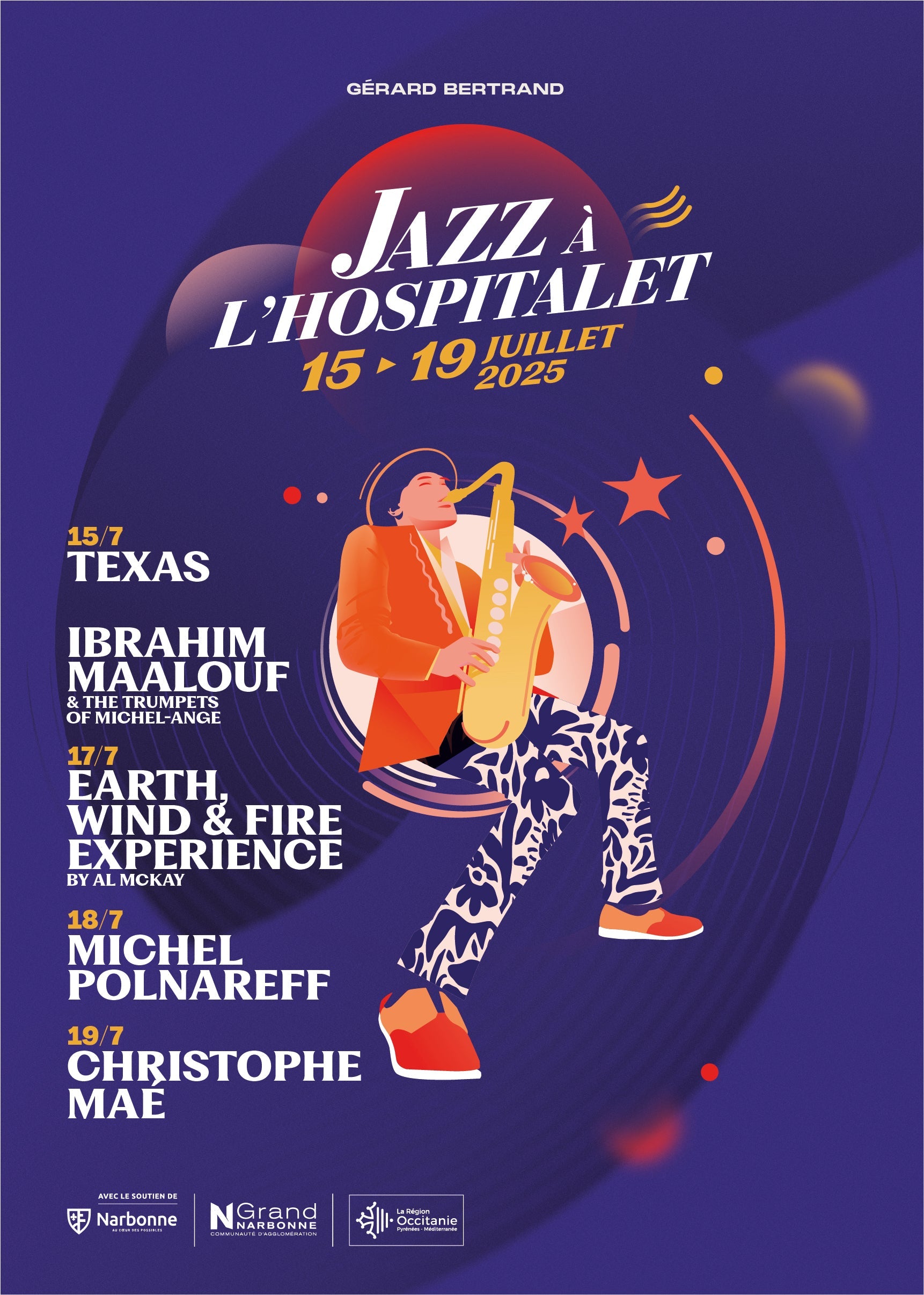 Les vins servis au Jazz à l'Hospitalet 2025