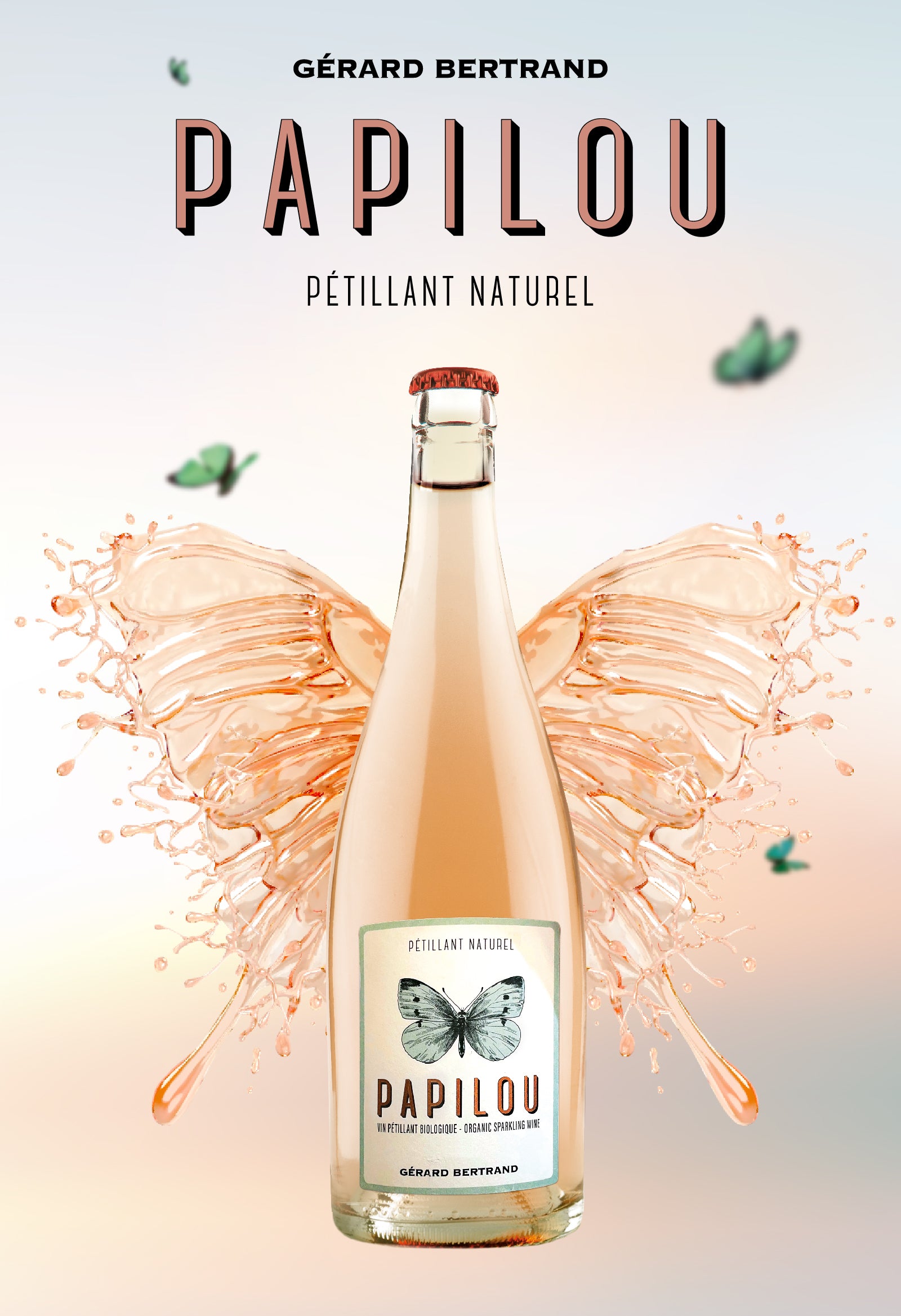 Papilou 2023 Sparkling Natural Roséwein