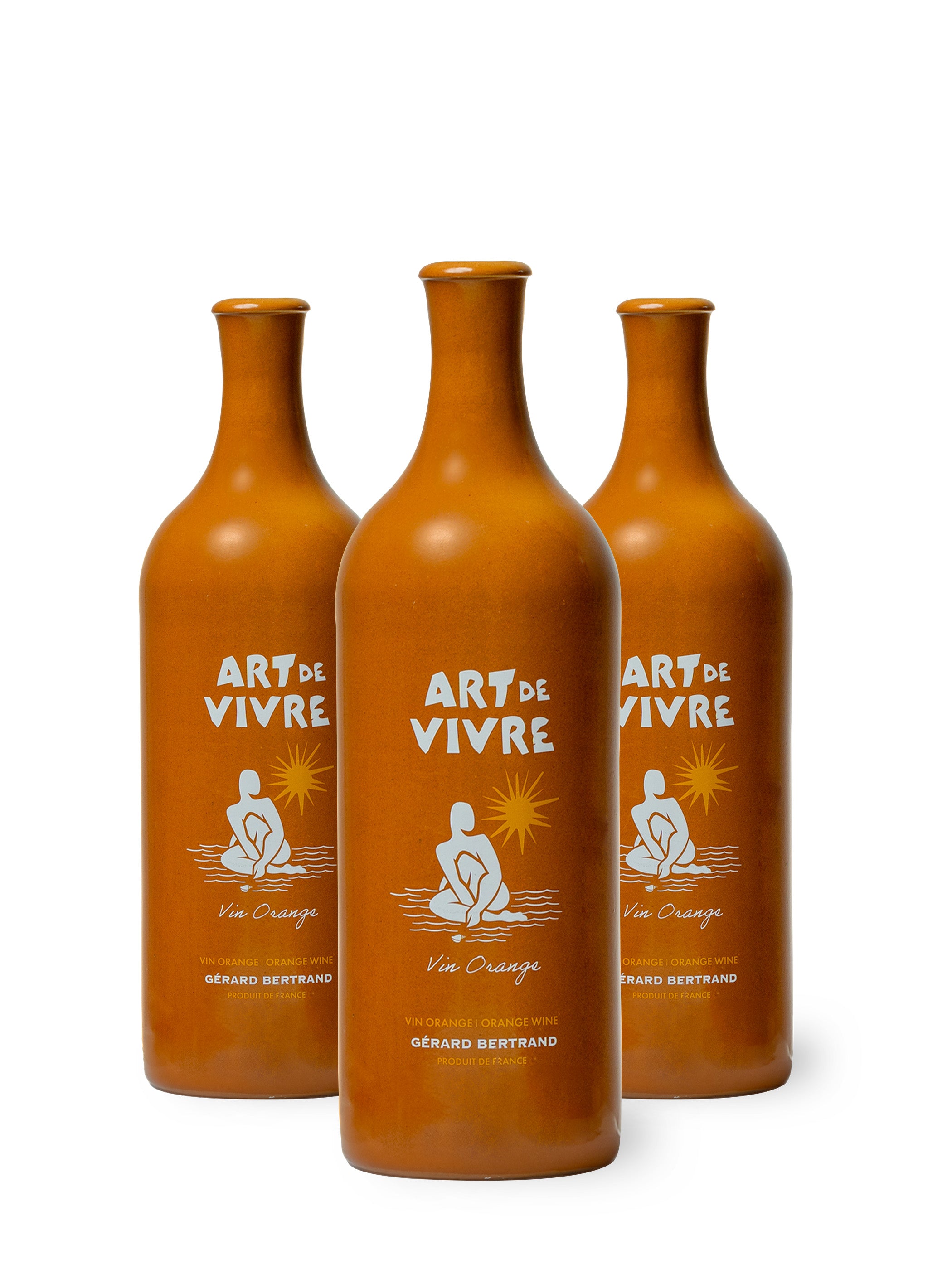 Art de Vivre Orangenwein 2023 3er-Pack Flaschen 75cl