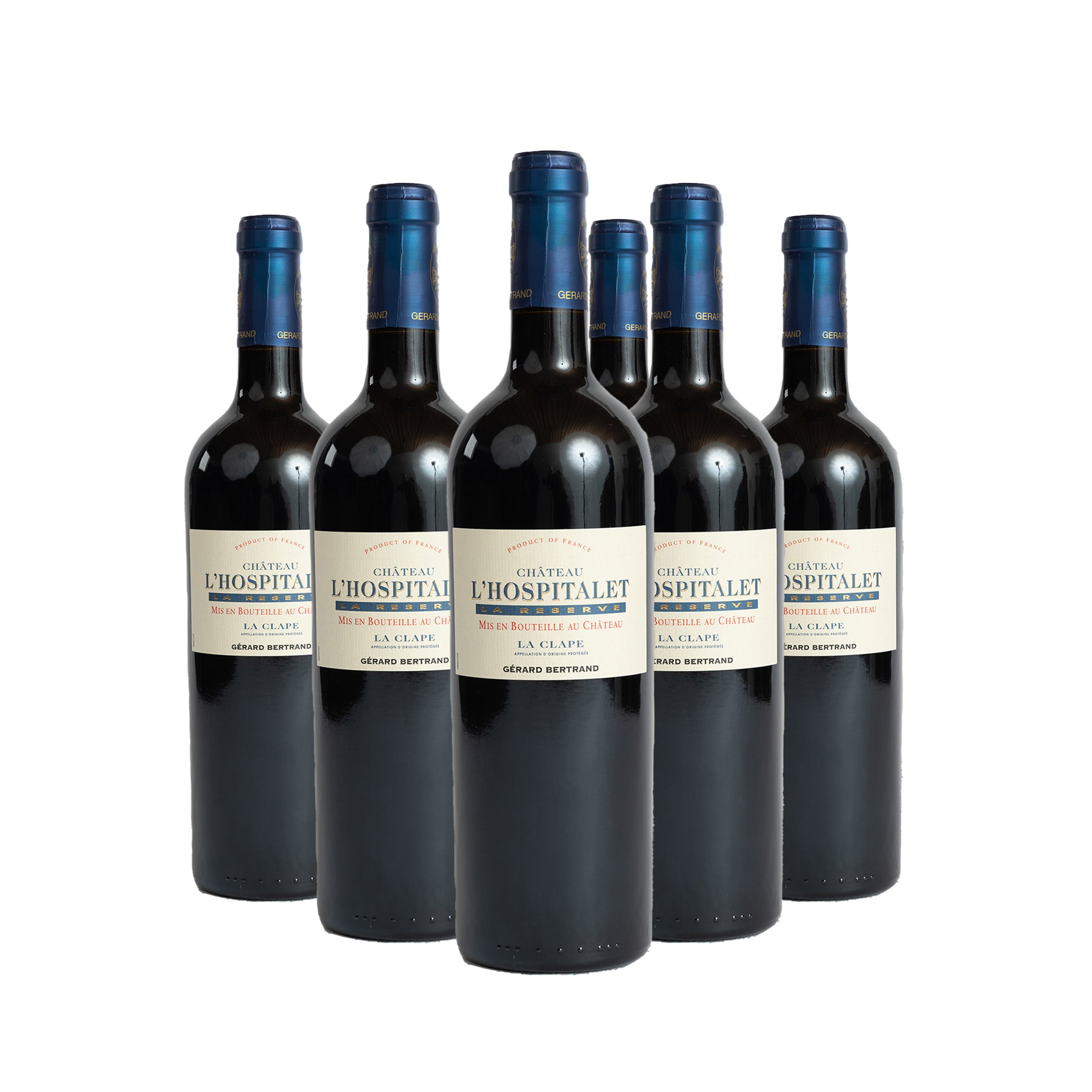 Château l'Hospitalet La Réserve Rouge 75cl 2022 Lot 6 Flaschen 75cl - Gérard Bertrand 