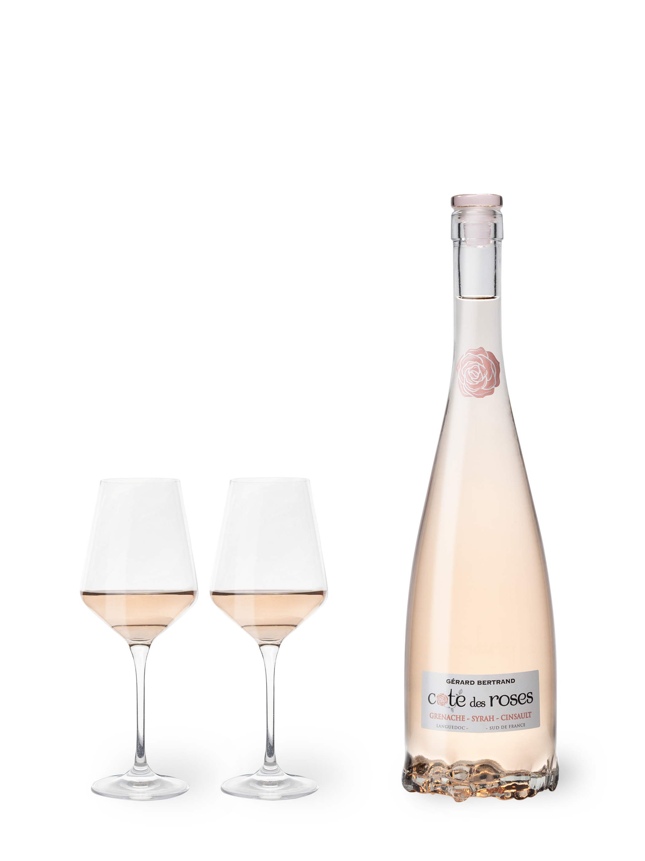 Côte des Roses Roséwein 2024 Charge mit 6 75cl Flaschen