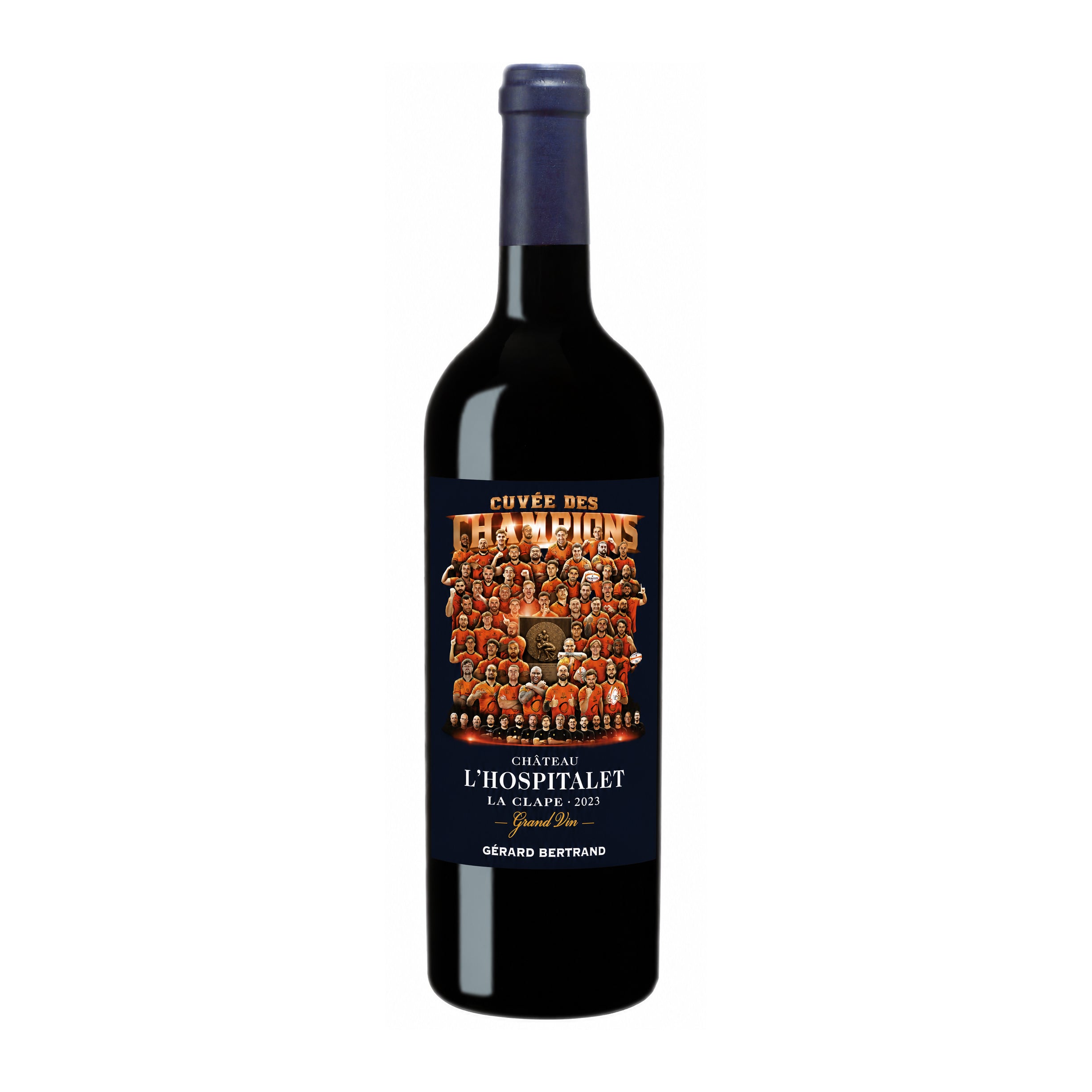 Château l'Hospitalet Grand Vin rouge 2023 - Cuvée des Champions 2026 Edition limitée RCN - Gérard Bertrand 