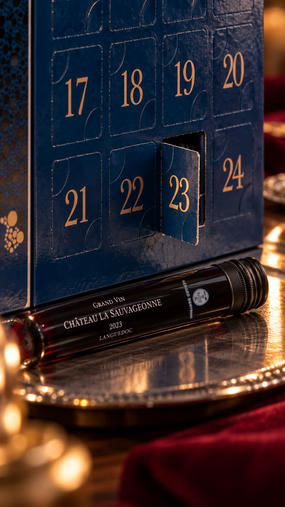 Adventskalender mit 24 Prestige-Weincuvées von Gérard Bertrand – Edition 2026 - Gérard Bertrand 