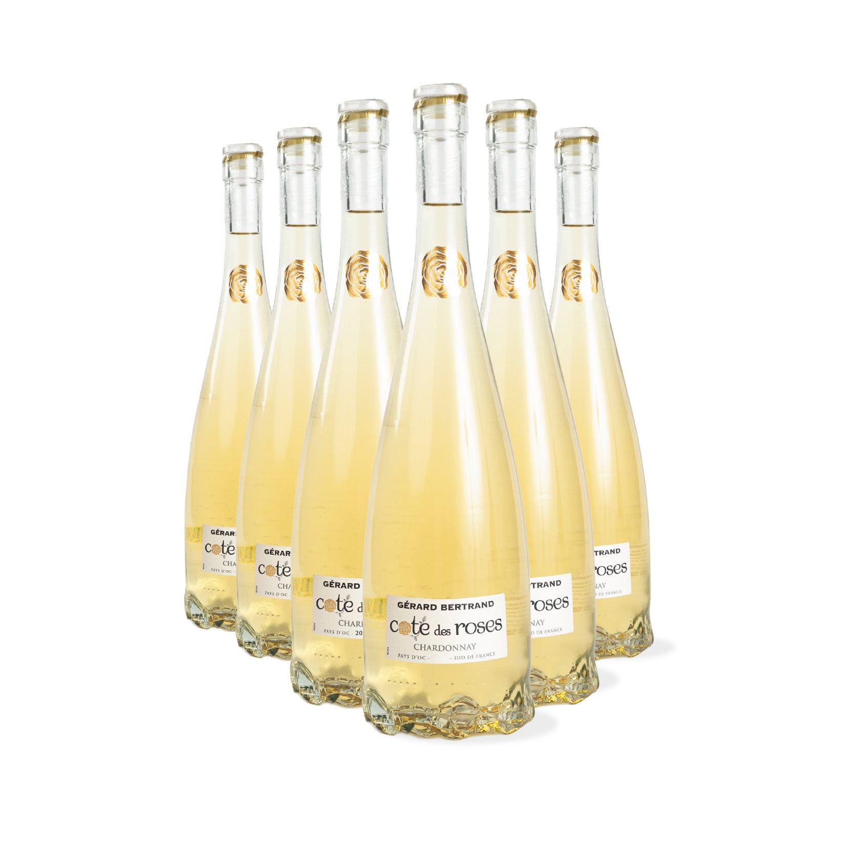 Cote des Roses chardonnay 2024 Lot 6 bouteilles 75cl