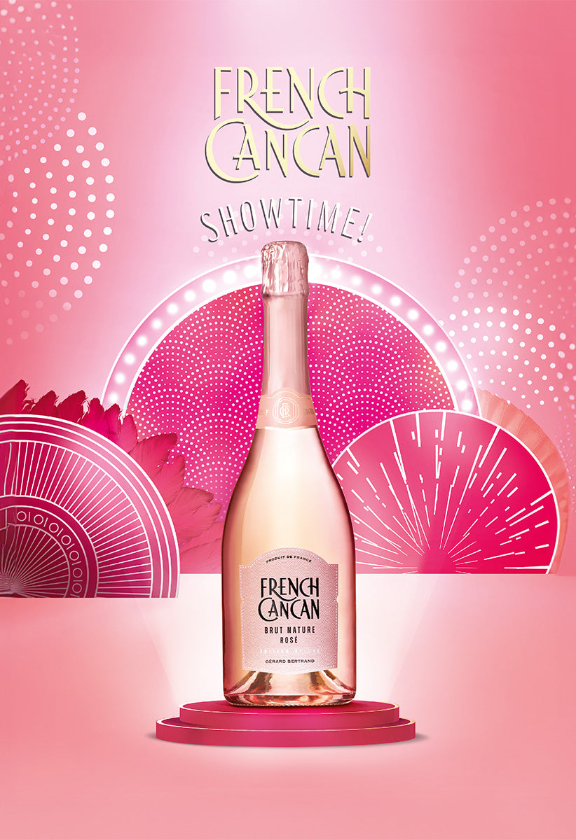 French Cancan Brut Roséwein Bio 75cl 