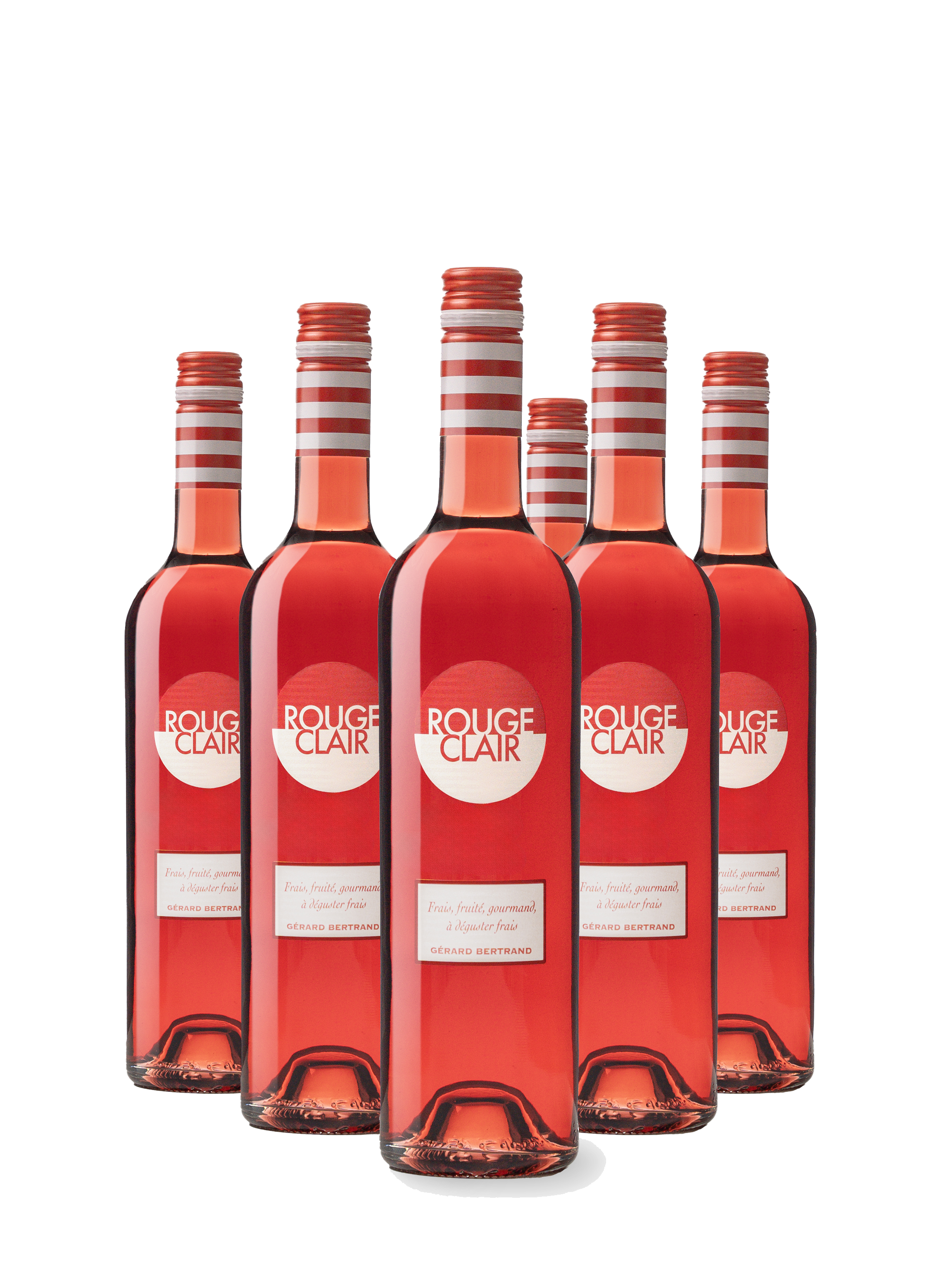 Rouge Clair 2023 Charge mit 6 Flaschen 75 cl