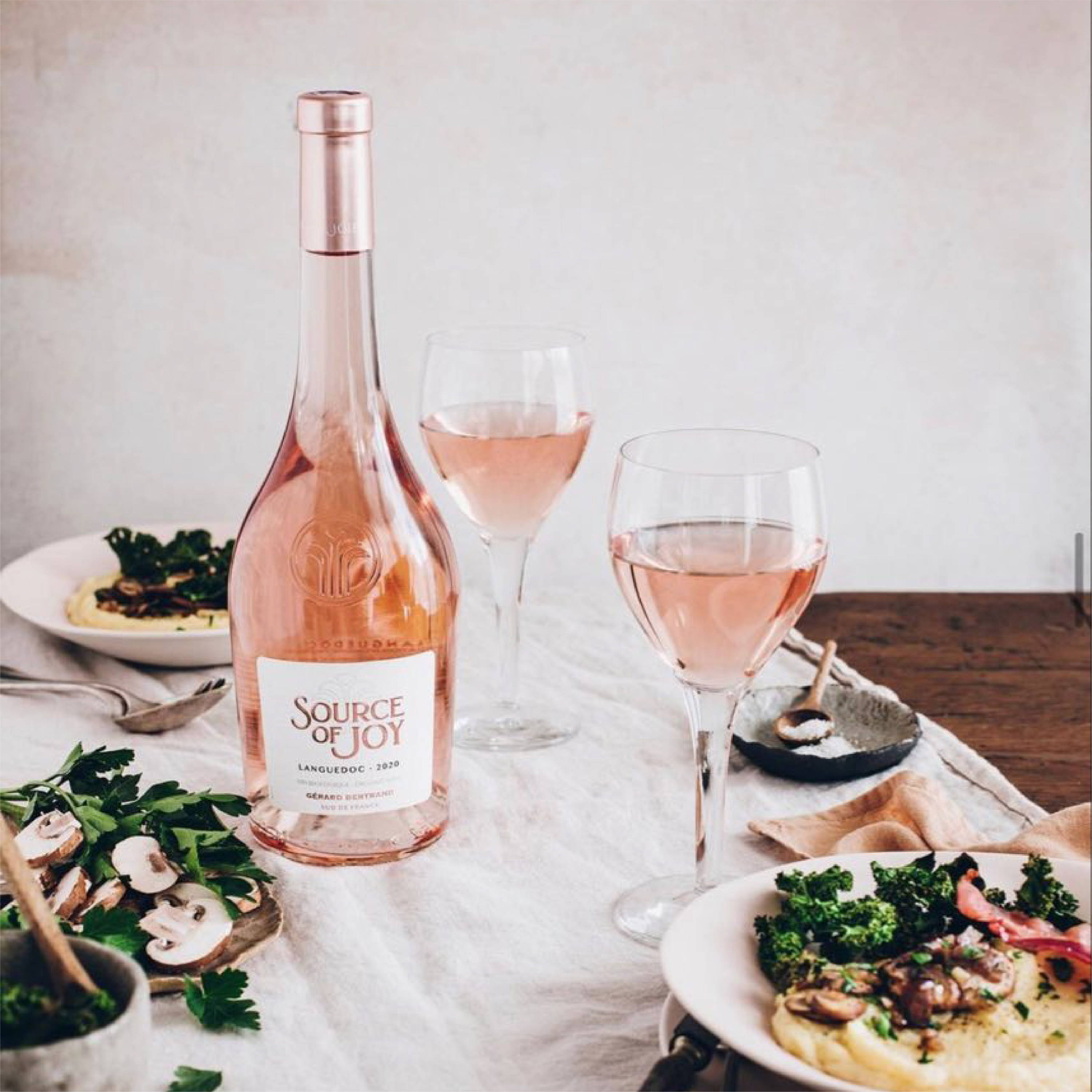 Source of Joy 2025 vin rosé bio vegan 75cl - Gérard Bertrand 