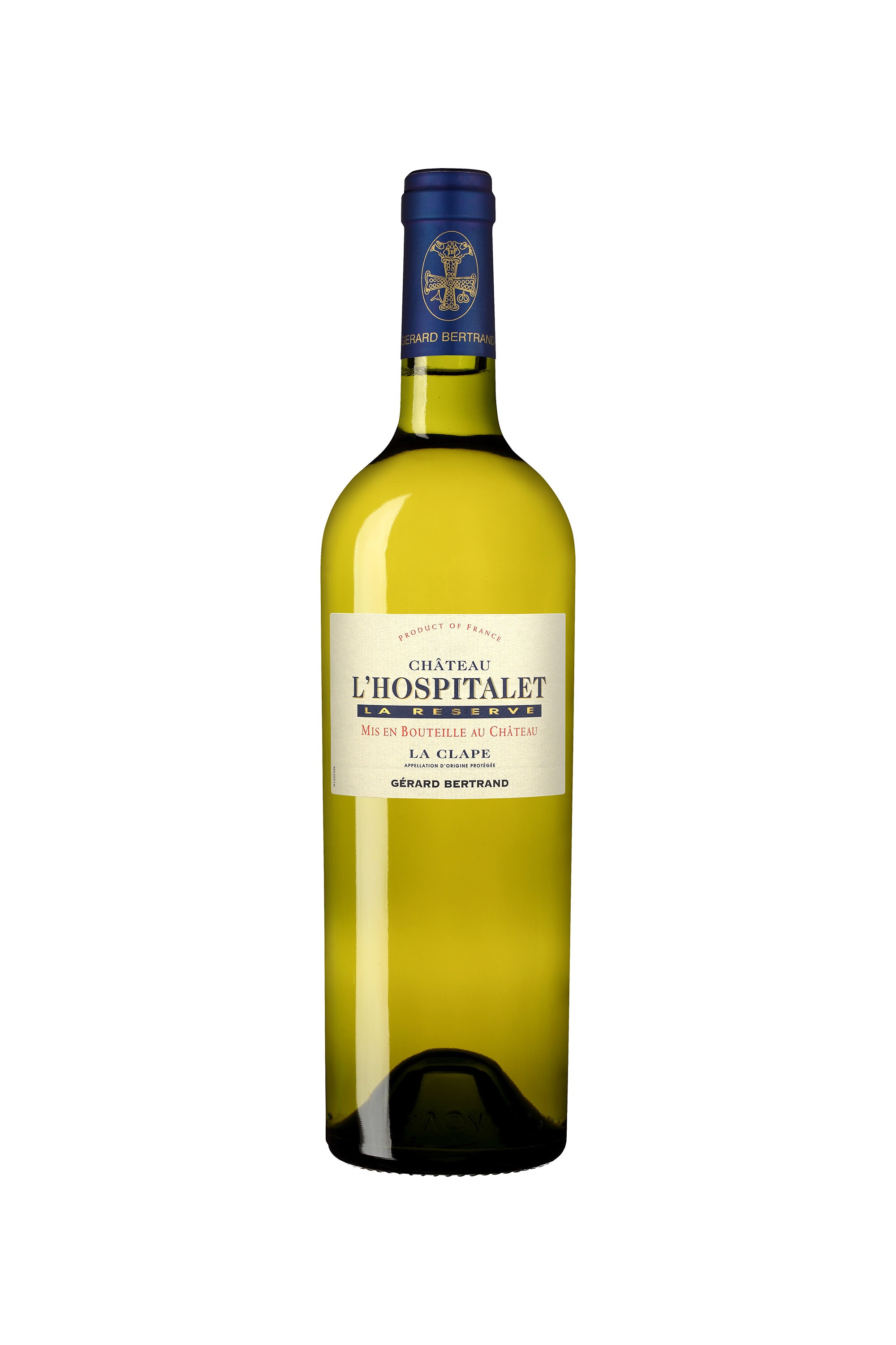 Château l'Hospitalet La Réserve vin blanc bio et biodynamique 2022 75cl - Gérard Bertrand 