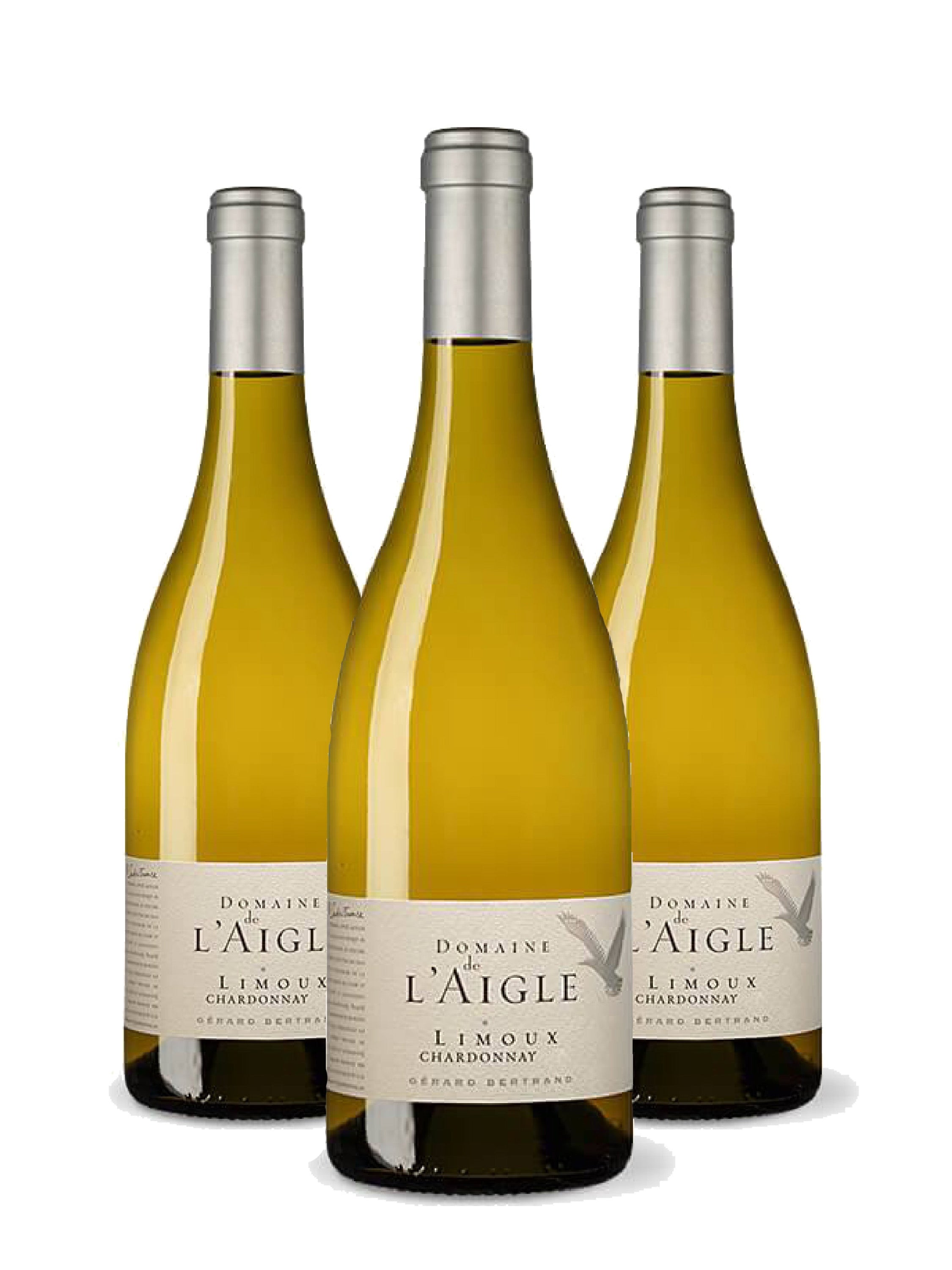 Domaine de l'Aigle Chardonnay 2023 Charge mit 3 Flaschen 75cl