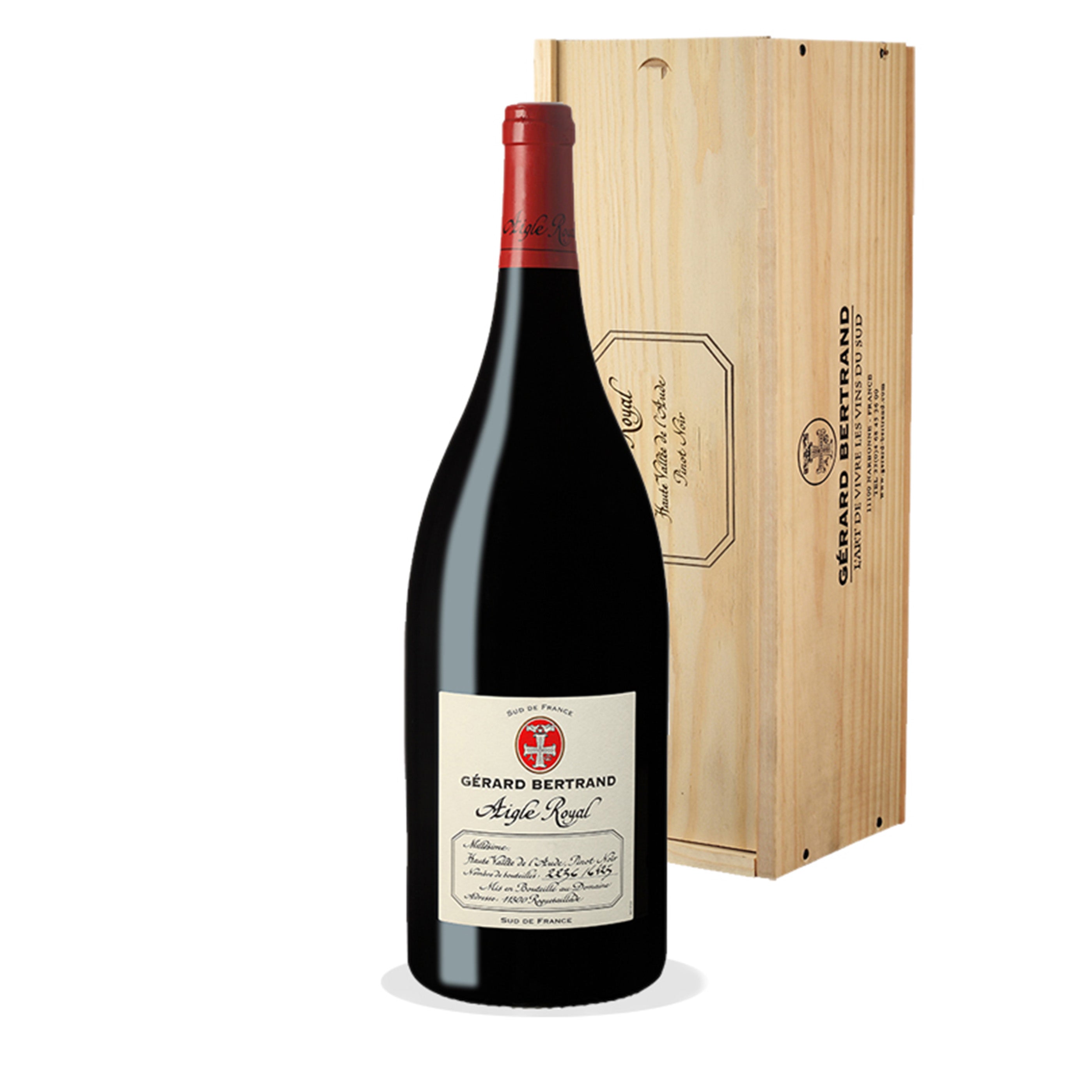 Aigle Royal Pinot Noir Magnum 150cl mit Holzkiste