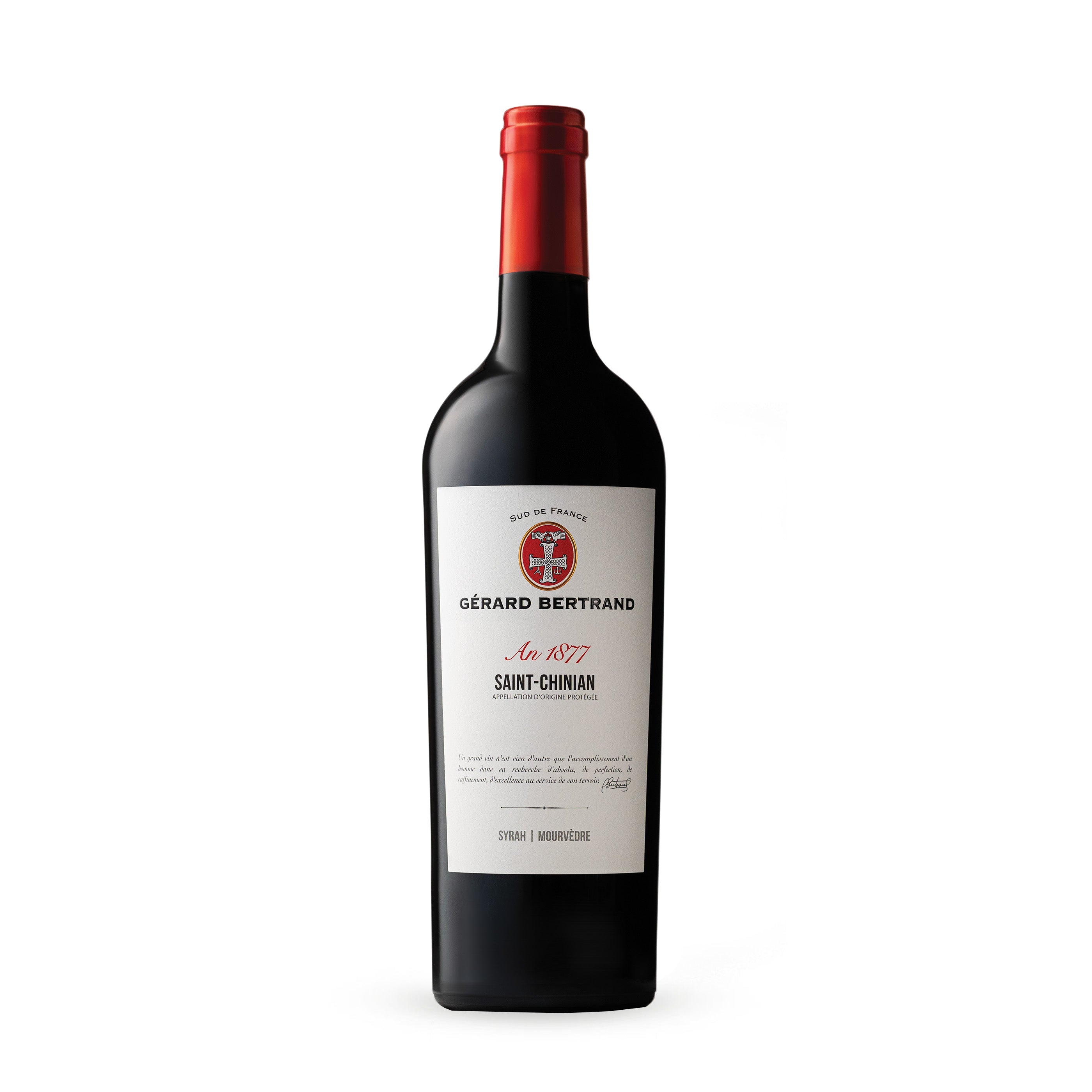 Heritage „Year 1877“ AOP Saint Chinian Rotwein