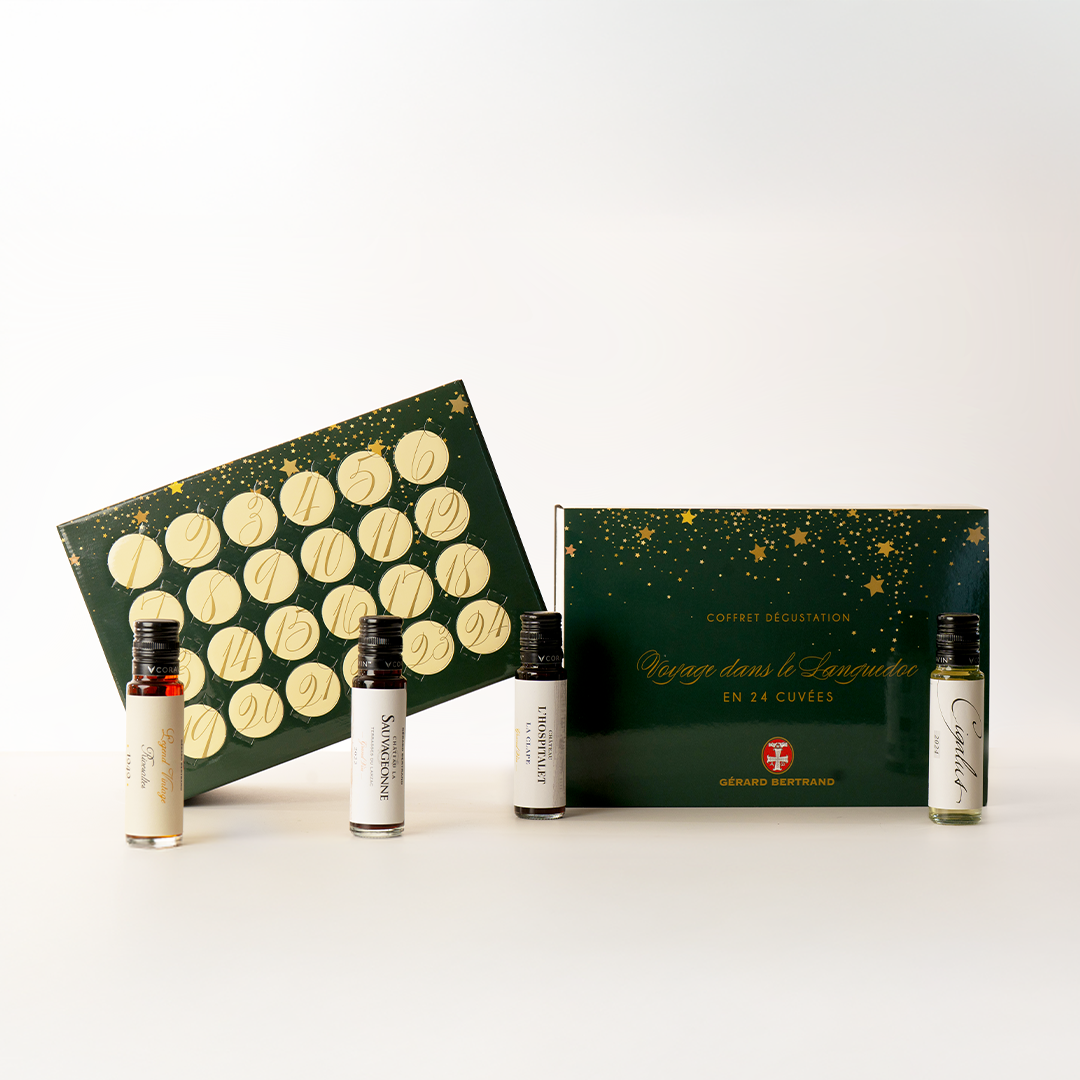 Calendrier de l'avent Gérard Bertrand - 24 cuvées Edition Limitée