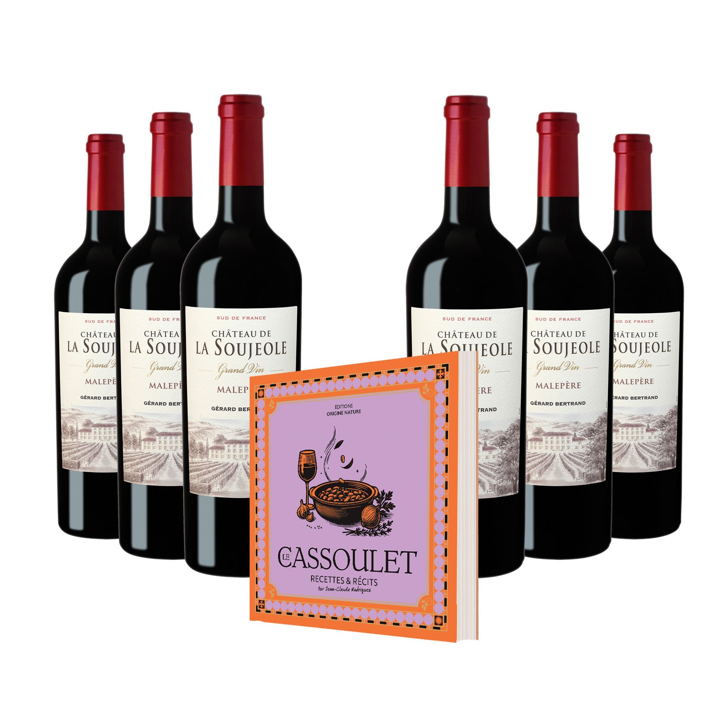 Offre de lancement Livre le cassoulet - Recettes & Récits  et Château de la Soujeole