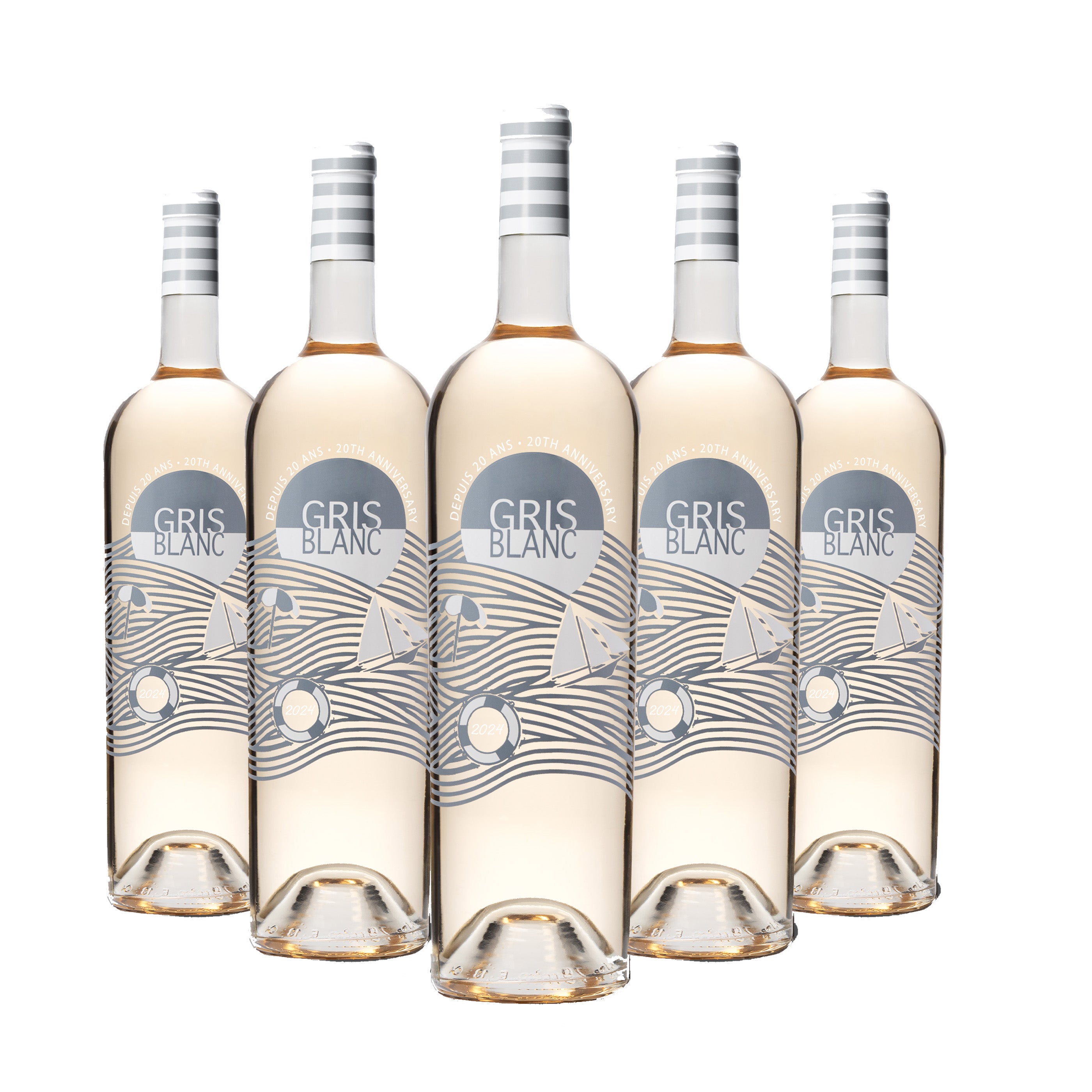 Gris Blanc 2023 Magnum Roséwein