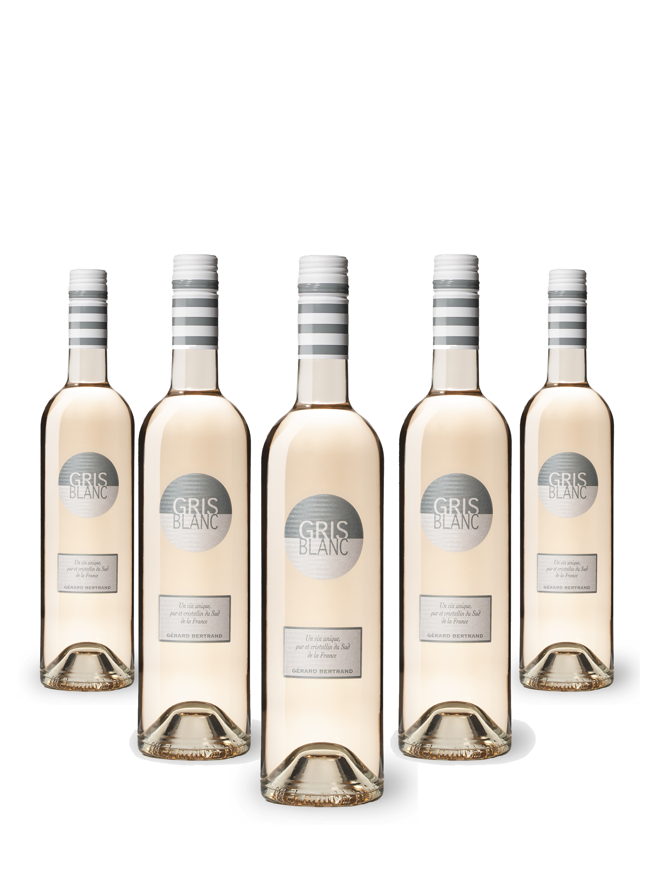 Gris Blanc Roséwein 6 halbe Flaschen 37,5 cl 2024