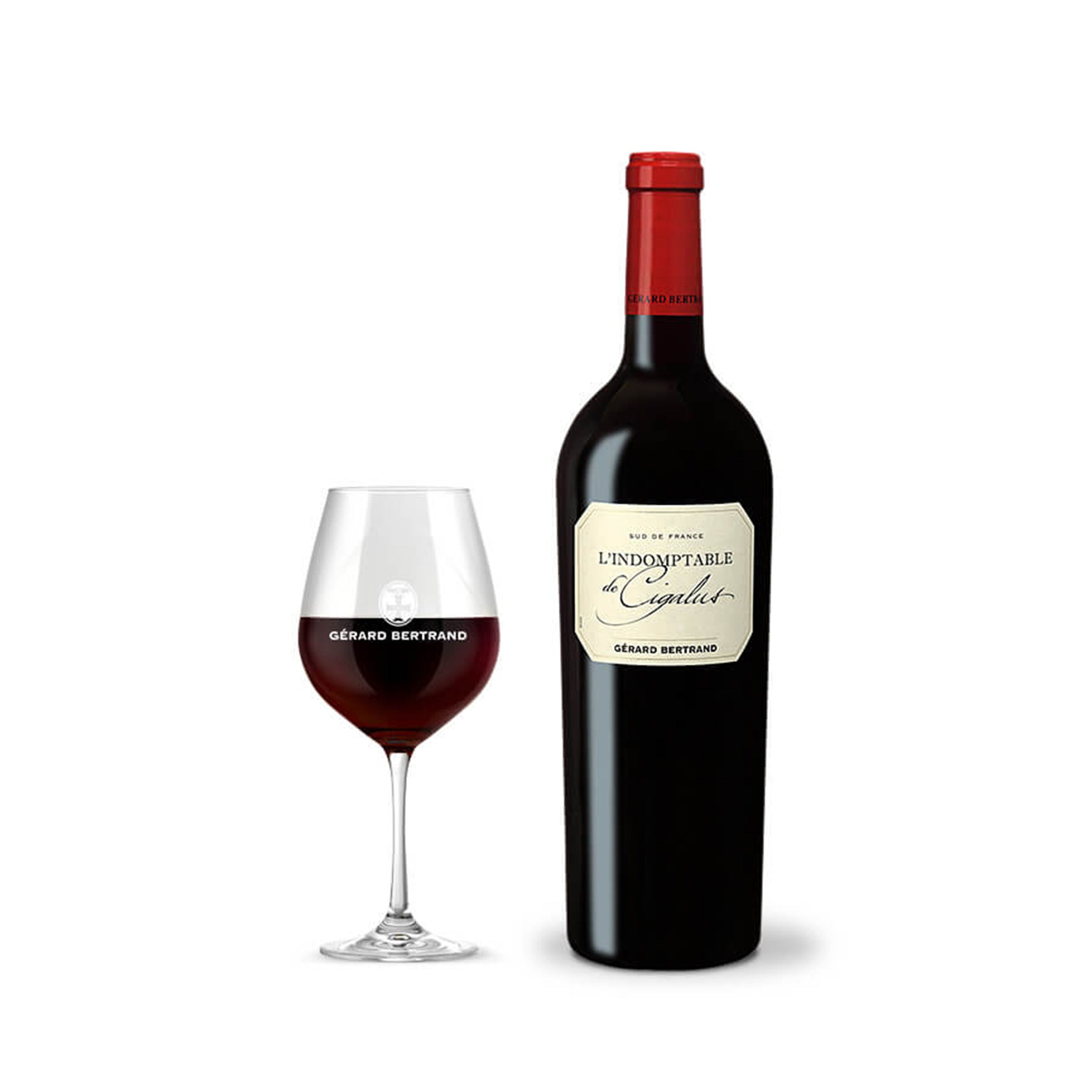 Indomptable de Cigalus vin rouge Lot 3 bouteilles 75cl - Gérard Bertrand 