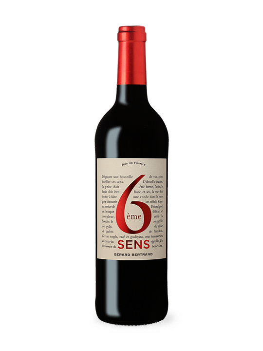 6ème sens rouge 75cl 2022 Bouchon à vis Bio