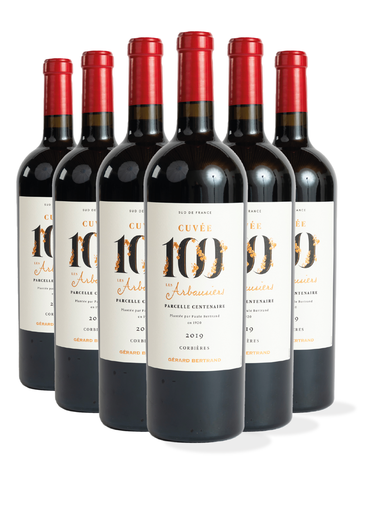 Cuvée 100 Les Arbousiers 2020 Holzkiste 6 Flaschen 75cl