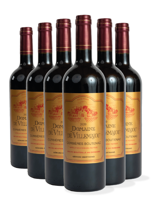 Domaine de Villemajou rouge 2020 X6