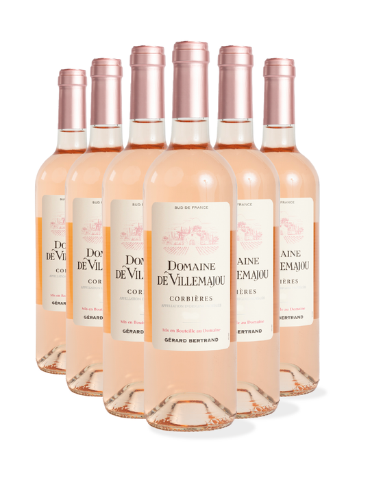 Domaine de Villemajou rosé 2022 X6 AOP Corbières