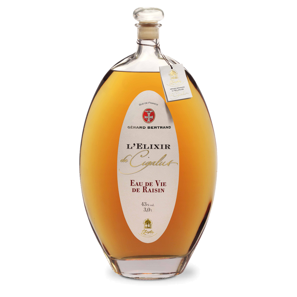 Das Elixir de Cigalus 3L und seine Holzkiste
