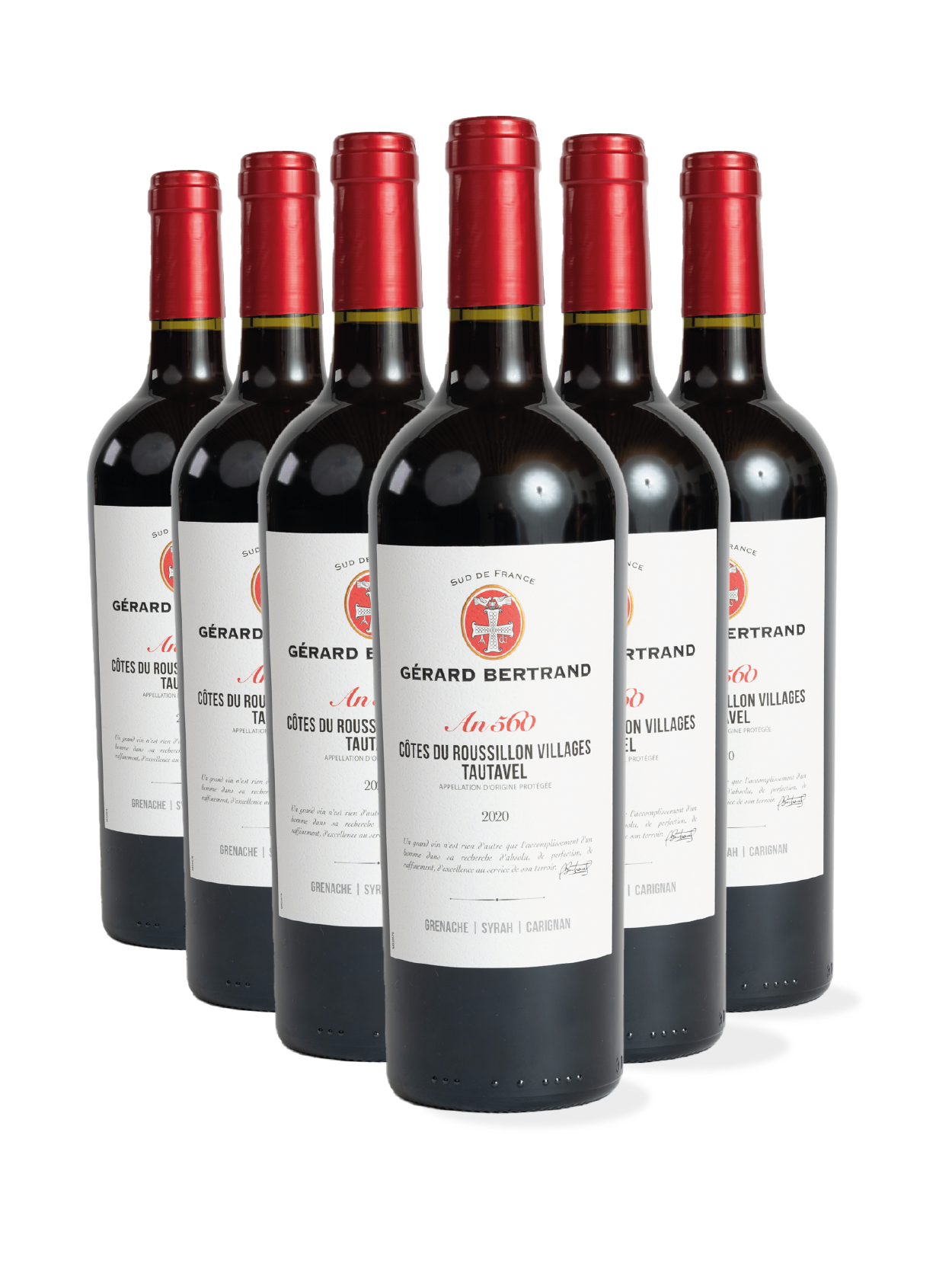 Heritage „An 560“ rot 2022 Tautavel Lot 6 Flaschen 75cl