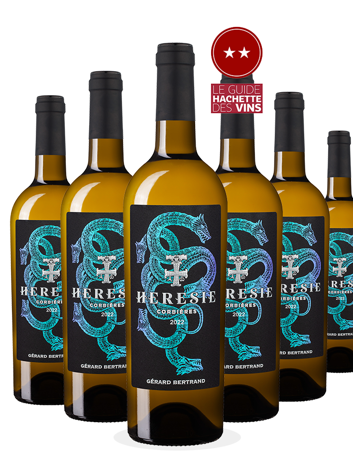 Hérésie Weißwein 2023, 6x75cl