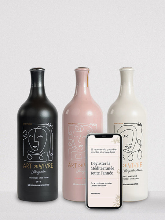 Coffret Art de Vivre et un kit recettes du repas méditerranéen offert