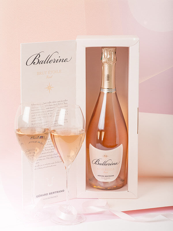 Ballerine Brut Etoile Rosé - 6 Bouteilles