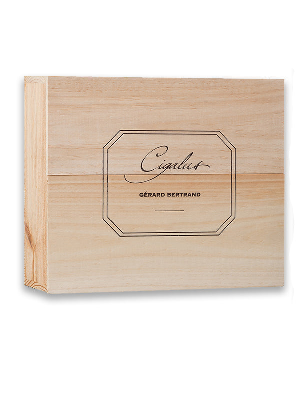 Domaine de Cigalus Blanc 2022 - Caisse Bois 6 bouteilles