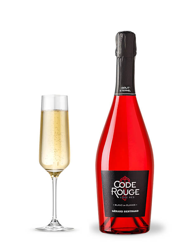 code rouge crémant de limoux blanc de blancs brut 90 wine spirits magazine 1 étoile guide hachette