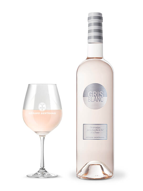 Gris Blanc roséwein mit Kork 2024 75cl