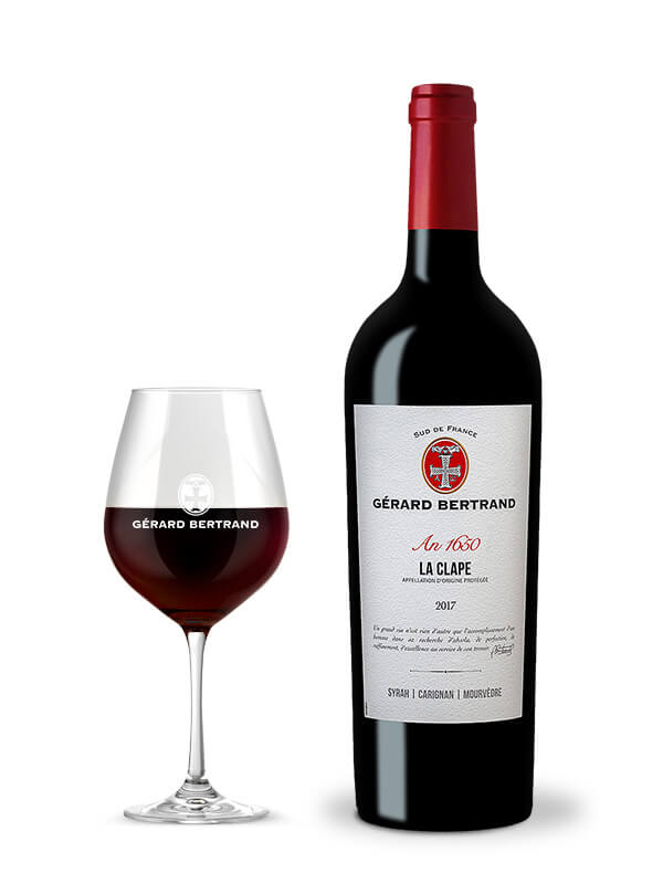 Héritage "An 1650" rouge La Clape 2020 75cl