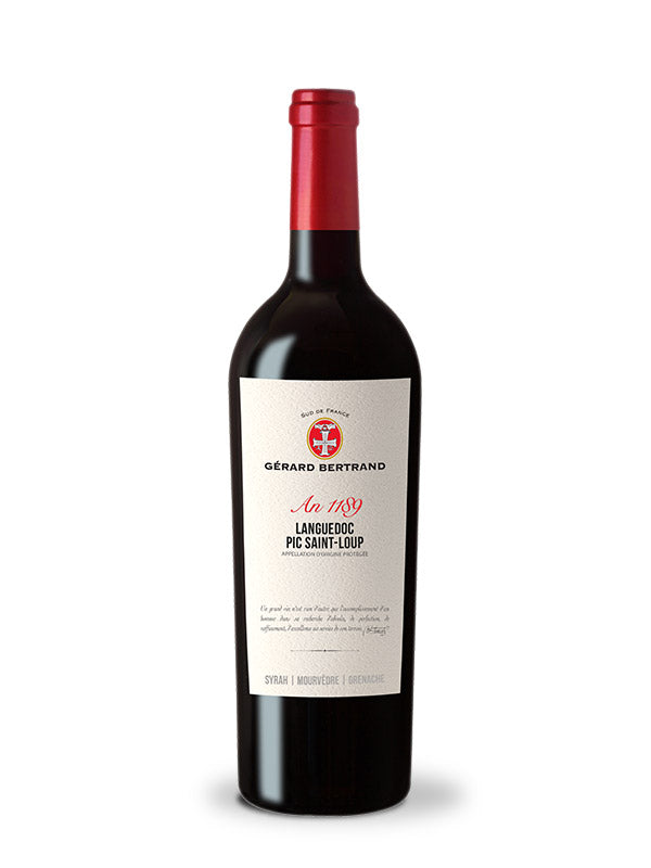 Heritage "An 1189" Pic Saint Loup 2023 Charge mit 6 Flaschen 75 cl